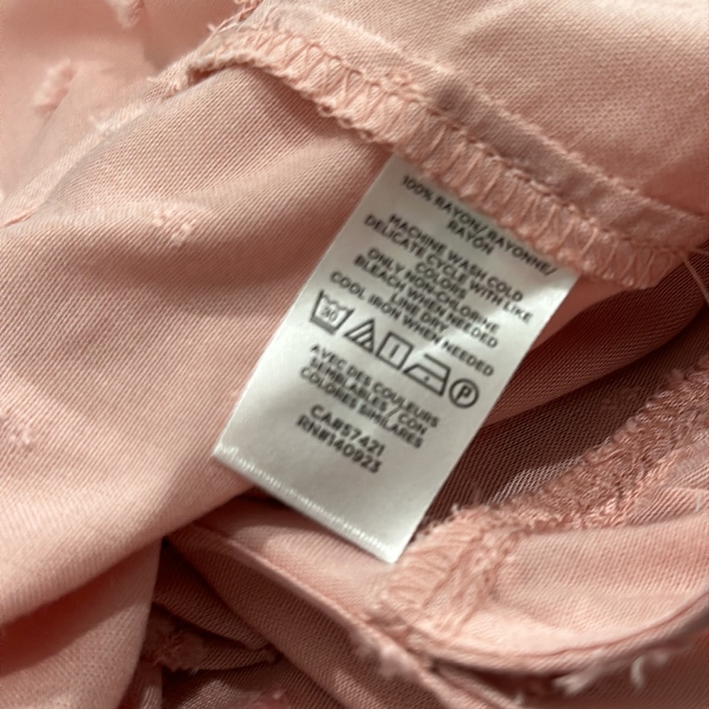 LOFT Clip Bow Blouse Size L - Picture 9 of 11